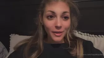 Kayla Kayden aka kaylakayden onlyfans 28 february 2022 latest sex show